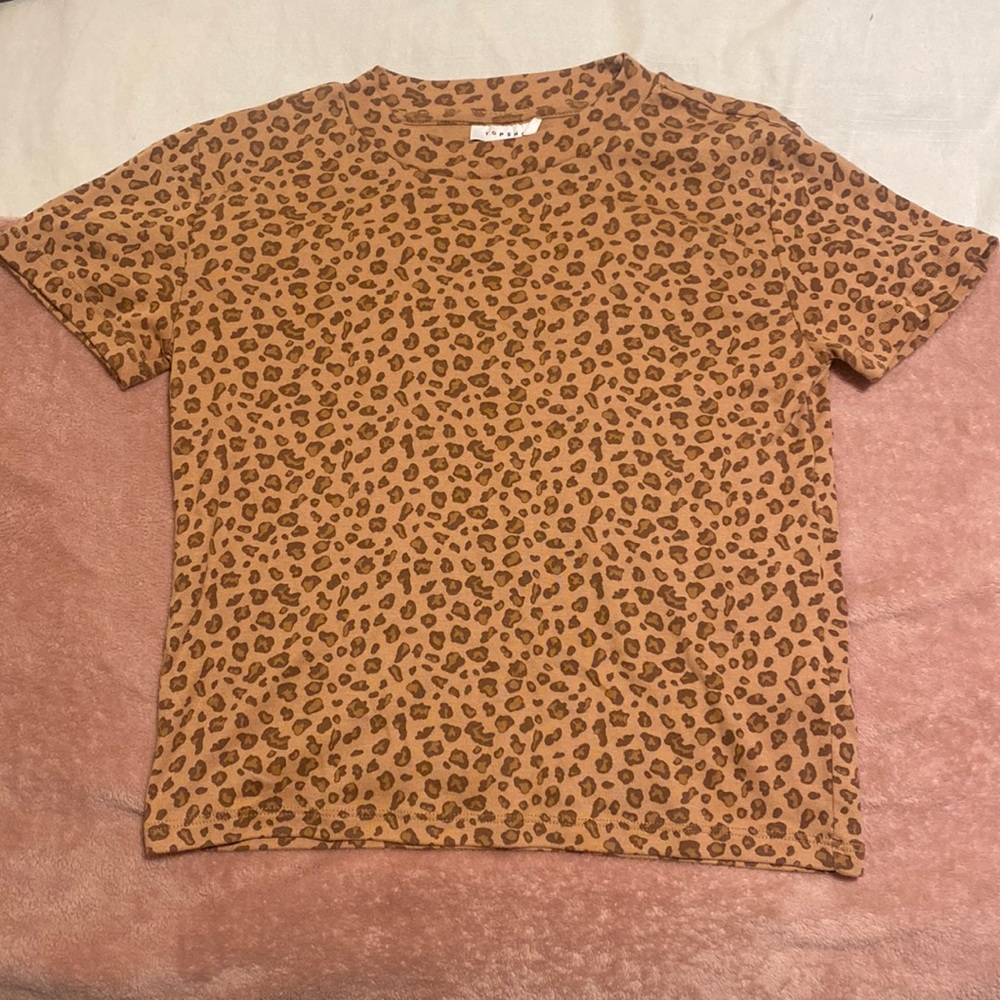 Cheetah print top